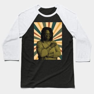 Whoopi Goldberg Baseball T-Shirt